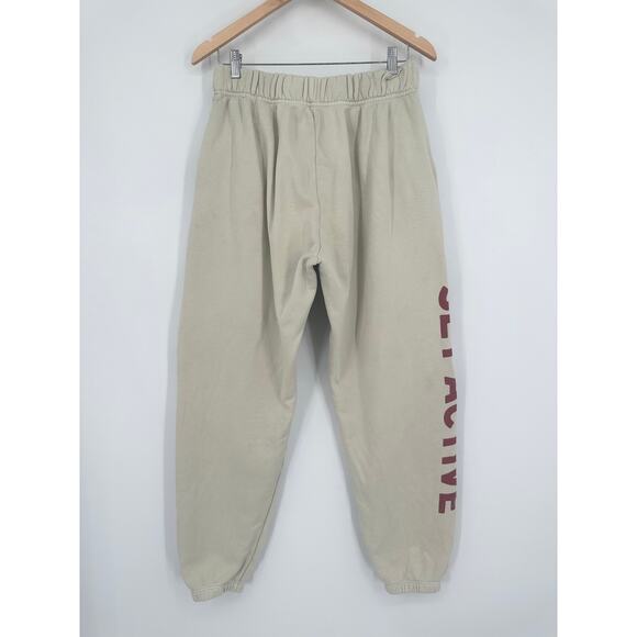 Set Active Jogger Pants Lake Tahoe Graphic Print Cotton Fleece Sweatpants - Picture 5 of 11